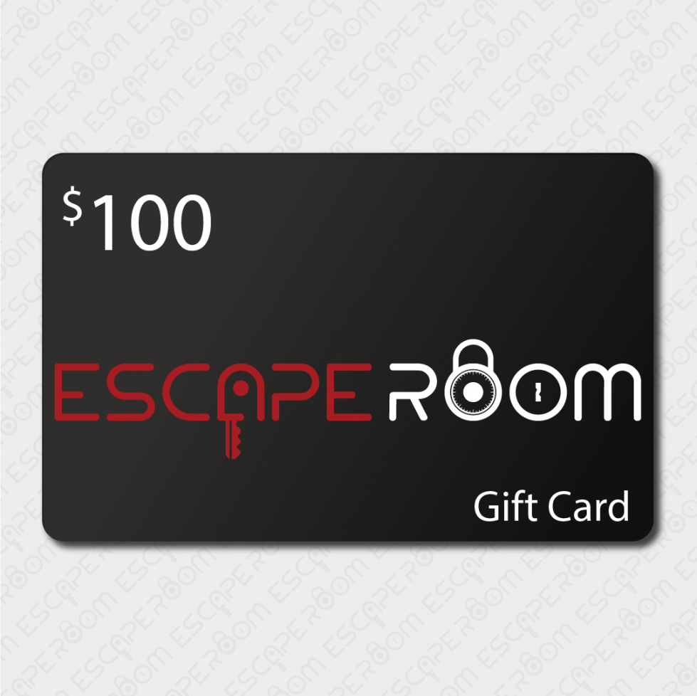 Escape Room Gift Card 100-01 – Escape Room PSL