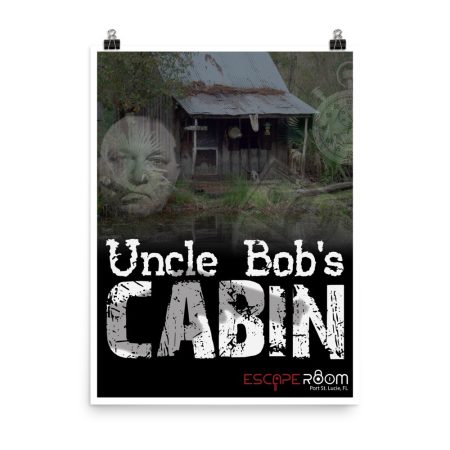 Uncle Bob's Cabin Photo paper poster